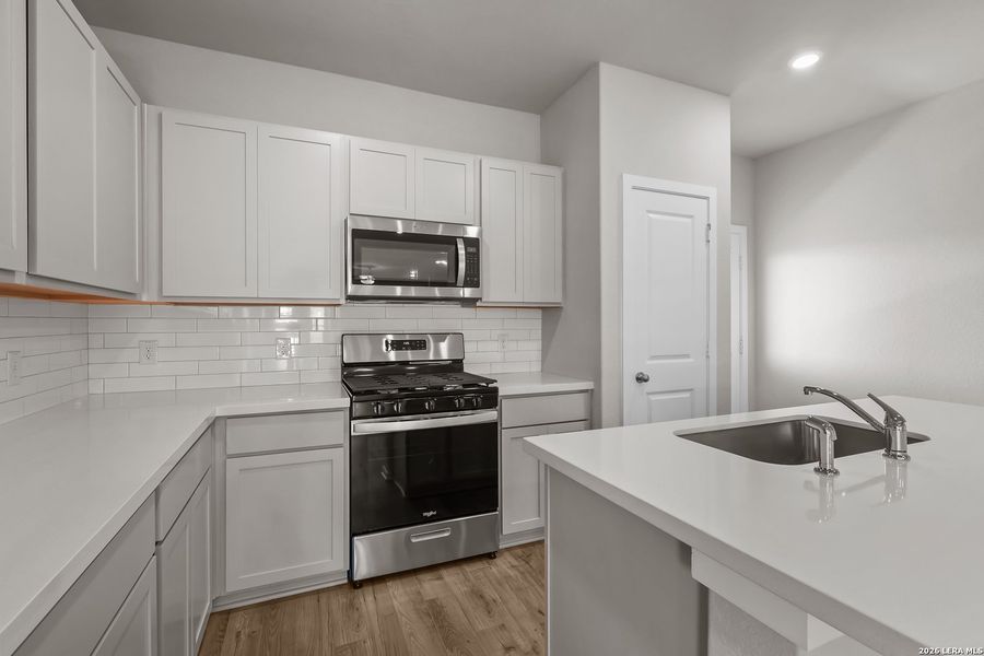 Furnished interior view inside a new home in The Parklands, Schertz (Image 15).