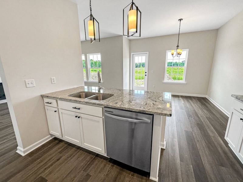 Furnished interior view inside a new home in Tranquil South, Hinesville (Image 7).