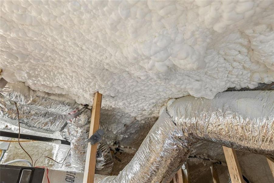 In-progress construction of a new home in , Gainesville, GA (Image 28).