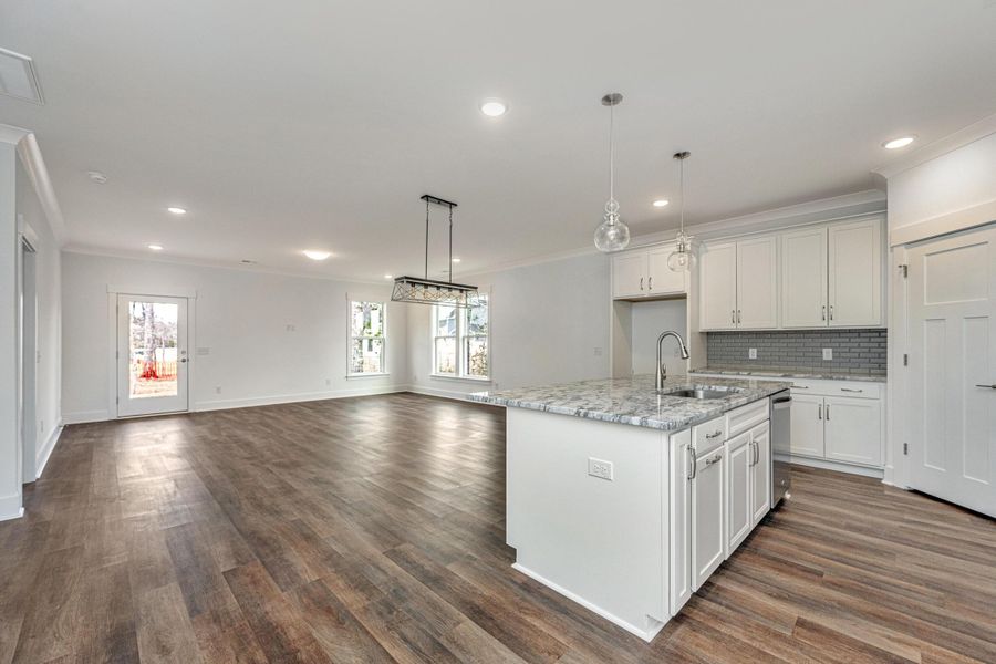 Furnished interior view inside a new home in , Ridgeville (Image 7).