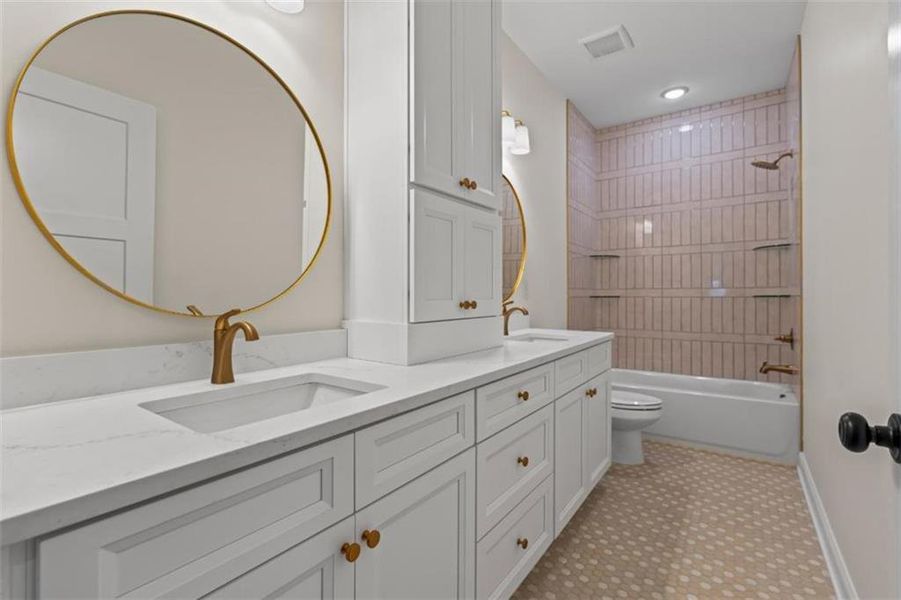Furnished interior view inside a new home in , Winder (Image 37).