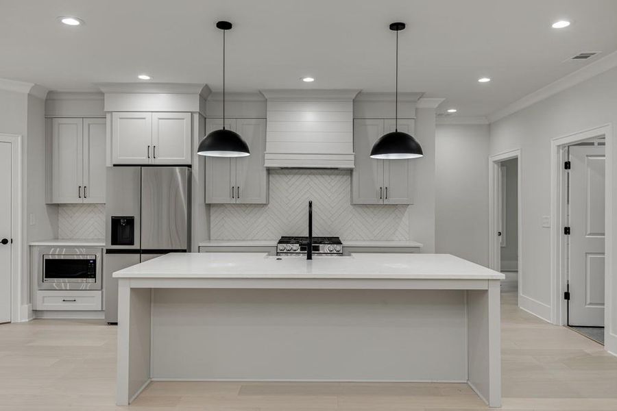 Furnished interior view inside a new home in , Pendergrass (Image 6).