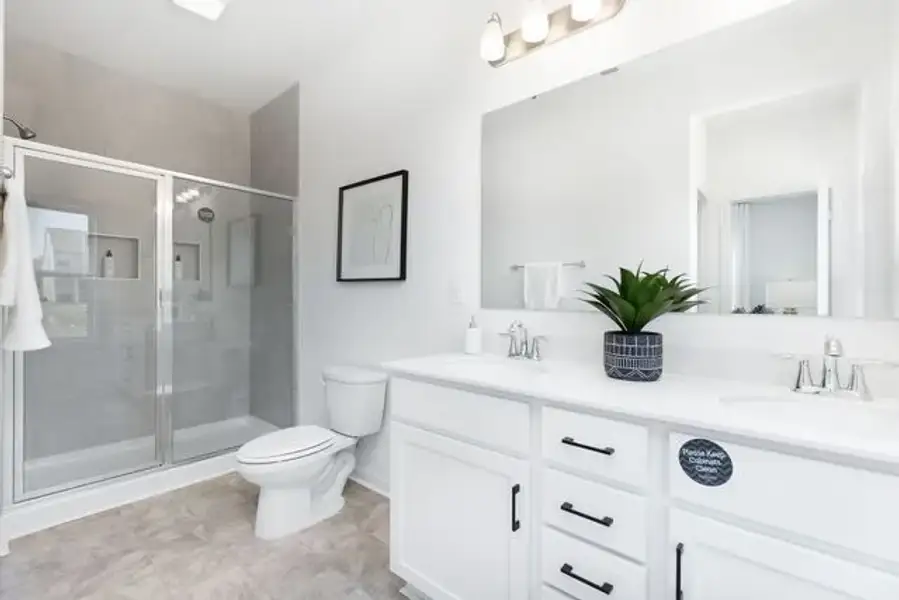 Representative furnished interior of a home built from the Ryker by True Homes in The Retreat at Reedy Fork Ranch, Greensboro (Image 28).