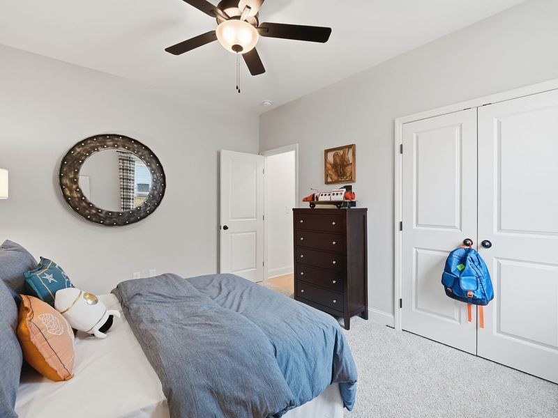 Representative furnished interior of a home built from the The Laurel J by Davidson Homes LLC in Bailey Park, Fayetteville (Image 12).