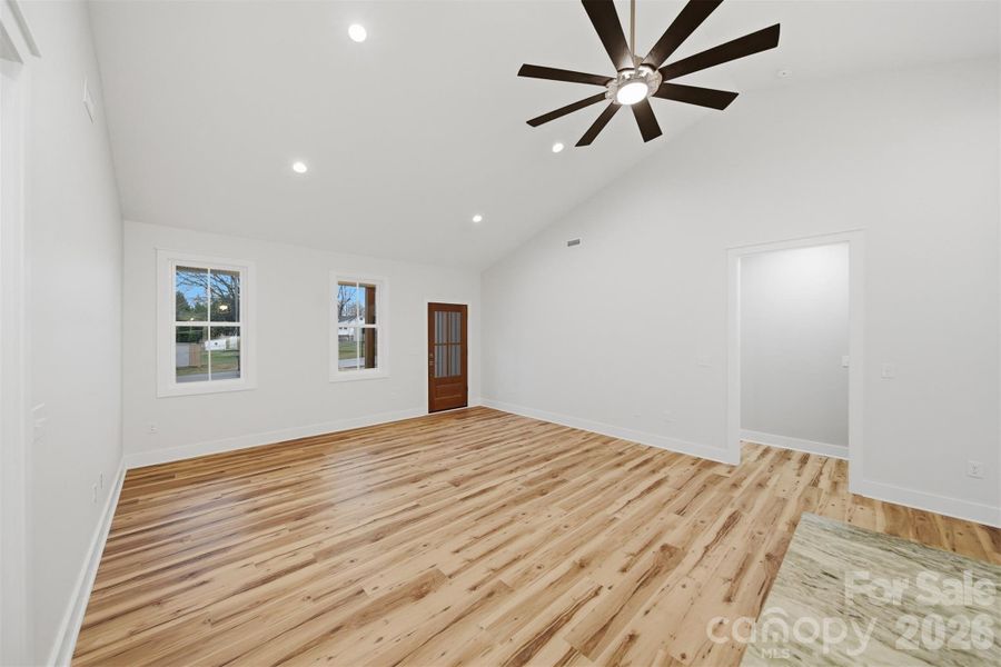 Spacious, unfurnished interior of a new home in , Maiden (Image 31).