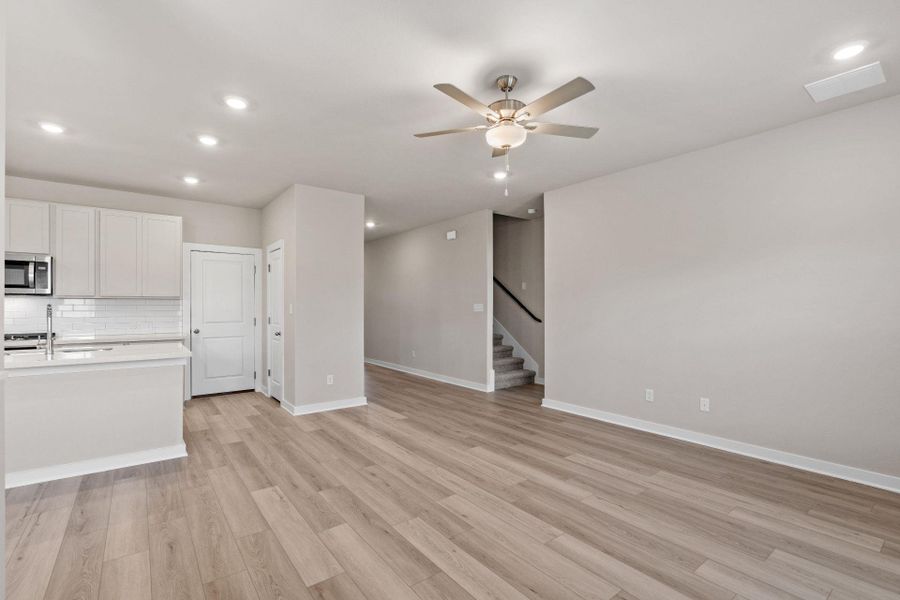 From Family Room to Open Concept Kitchen