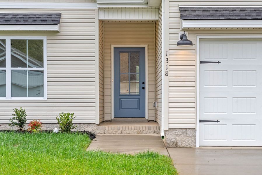 Exterior details and patio area of a home in Fletchers Bend, Clarksville (Image 2). Exterior details and patio area of a home in Fletchers Bend, Clarksville (Image 2).