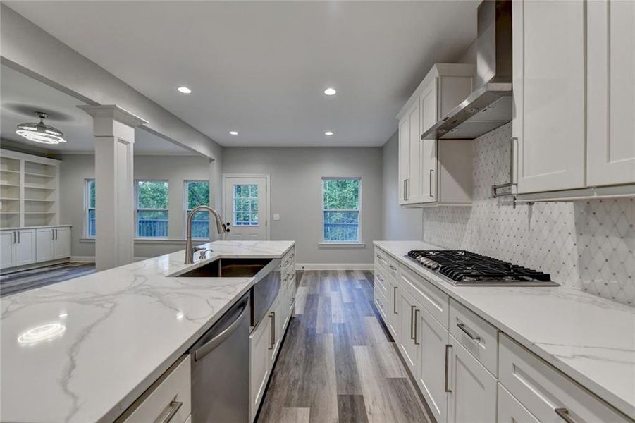 Furnished interior view inside a new home in , Lilburn (Image 27).