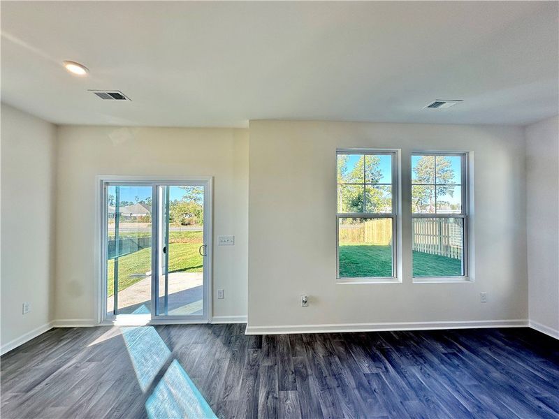 Spacious, unfurnished interior of a new home in Champions Village at Cherry Hill, Pendleton (Image 17).
