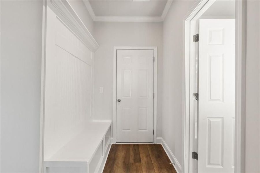 Spacious, unfurnished interior of a new home in Wehunt Meadows, Hoschton (Image 107).