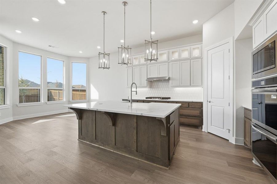Furnished interior view inside a new home in Wildflower Ranch: 60ft. lots, Dish (Image 10).