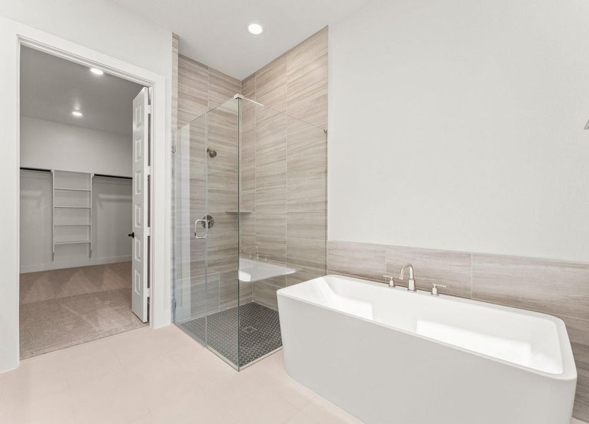 Primary Bath with Separate Shower and Freestanding Tub Primary Bath with Separate Shower and Freestanding Tub