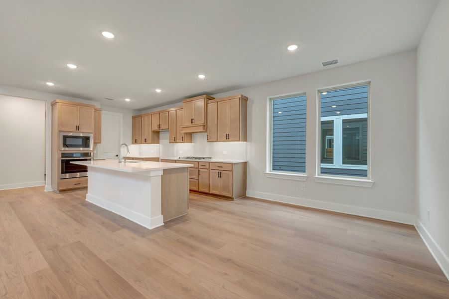 Furnished interior view inside a new home in Painted Tree, McKinney (Image 9).