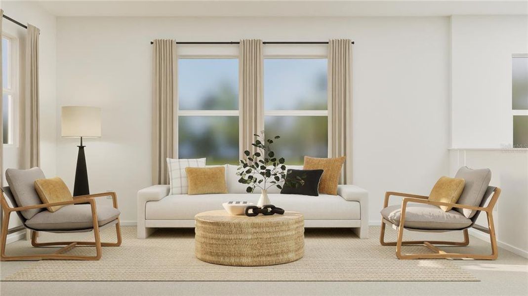 Furnished interior view inside a new home in Bridgewalk: Executive Collection, St. Cloud (Image 4). Furnished interior view inside a new home in Bridgewalk: Executive Collection, St. Cloud (Image 4).