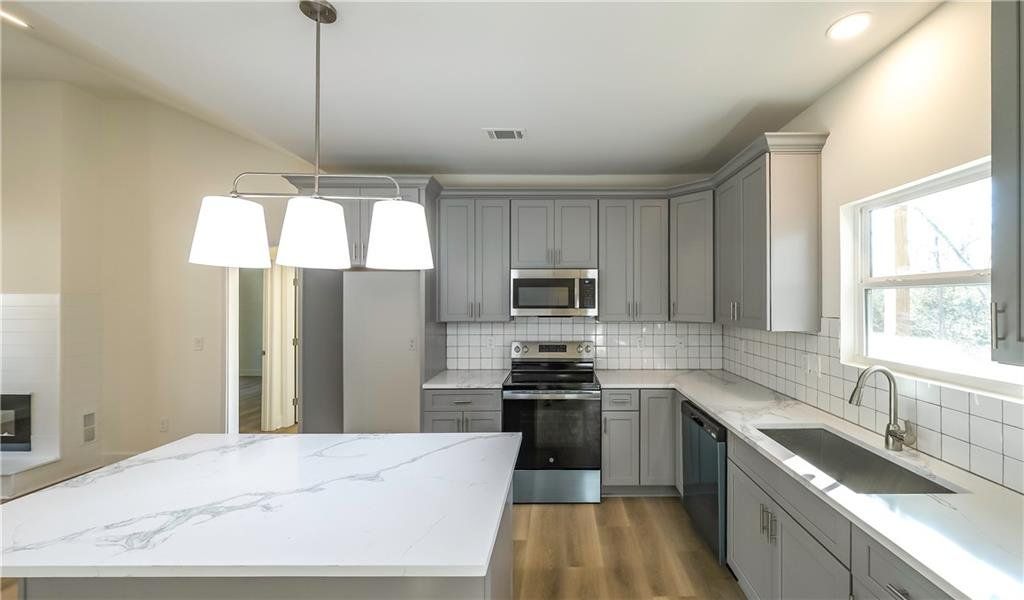 Furnished interior view inside a new home in , Carrollton (Image 10).