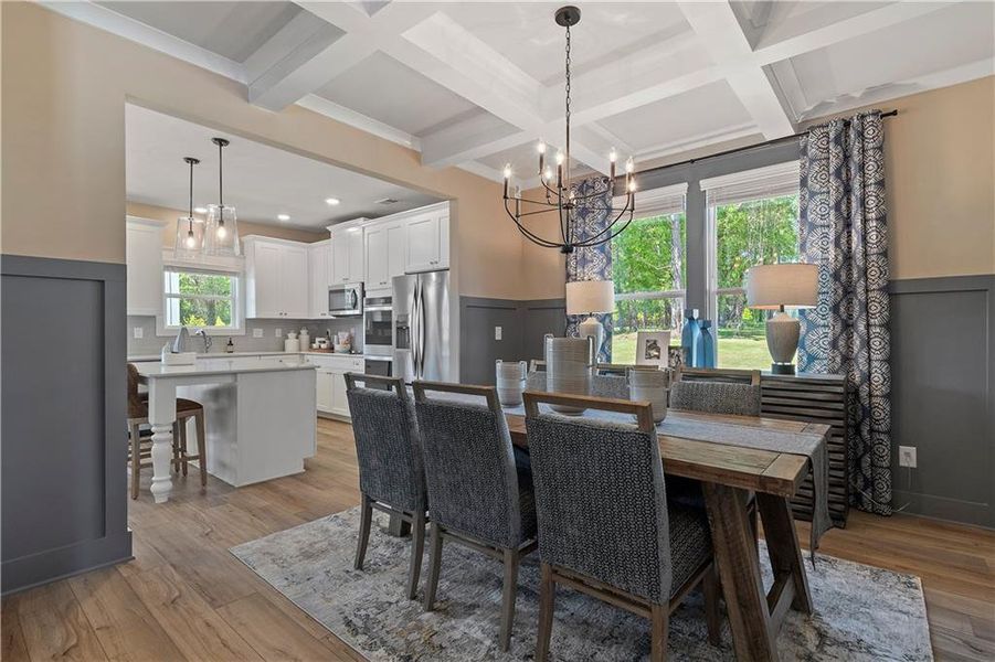 Furnished interior view inside a new home in Copperfield, Locust Grove (Image 11).