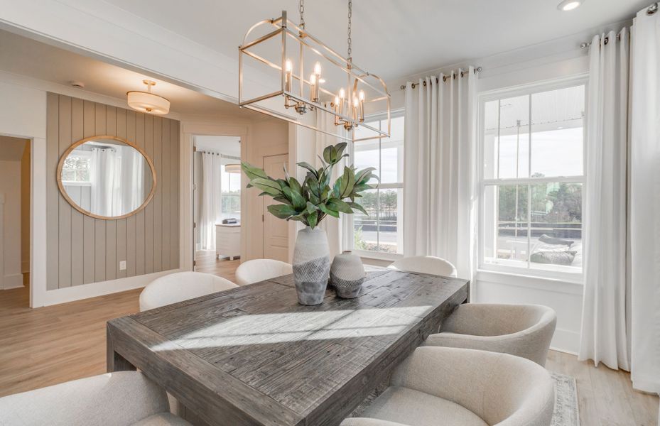 Beautiful Dining Room off Foyer