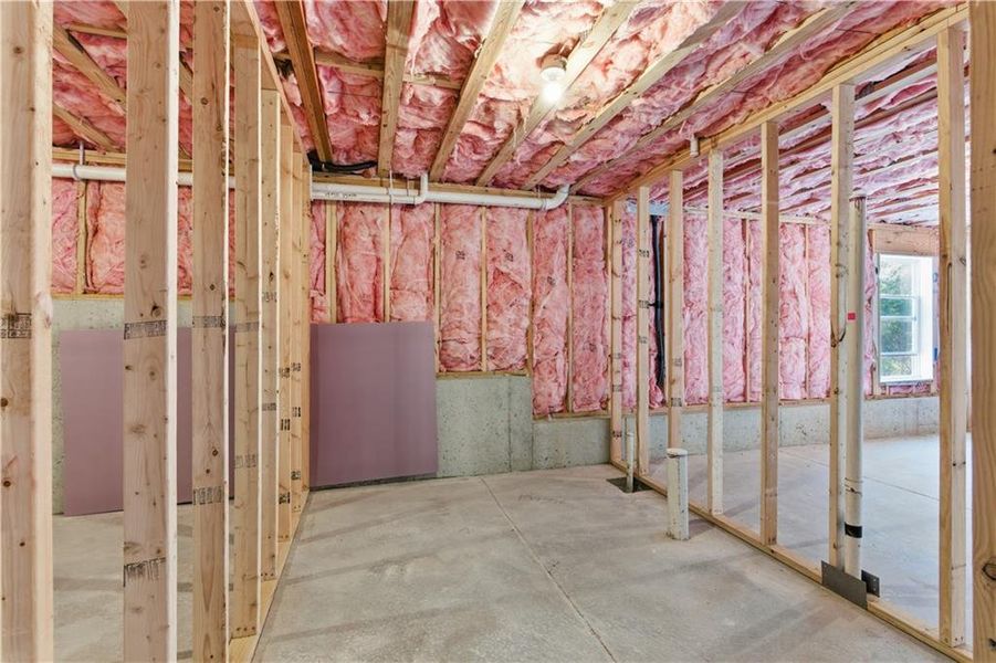 In-progress construction of a new home in , Dallas, GA (Image 57).