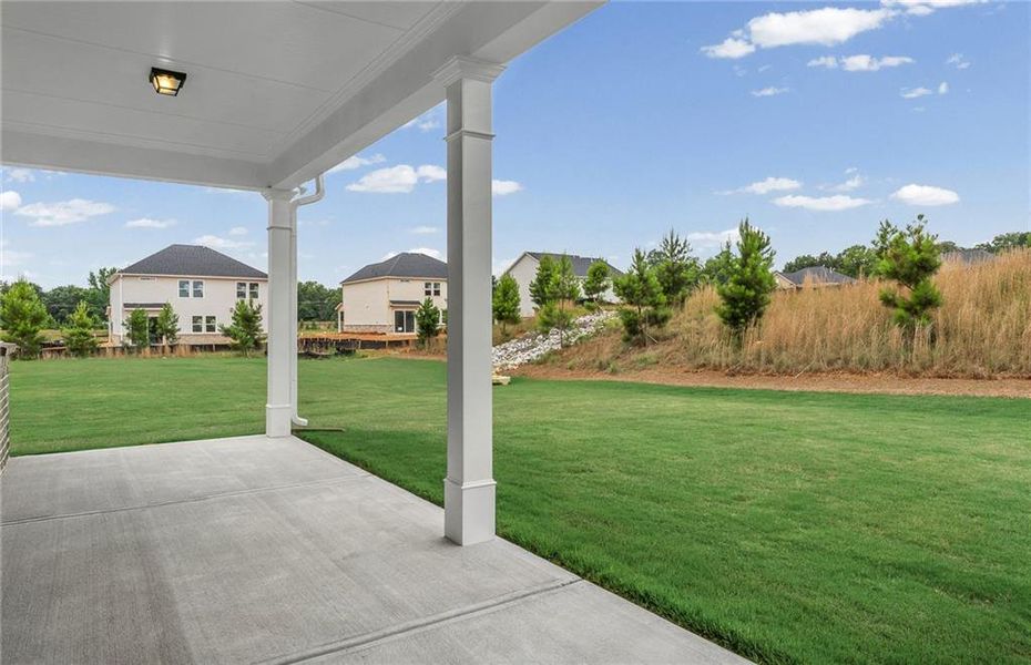 Exterior details and patio area of a home in Overland, Locust Grove (Image 21). Exterior details and patio area of a home in Overland, Locust Grove (Image 21).