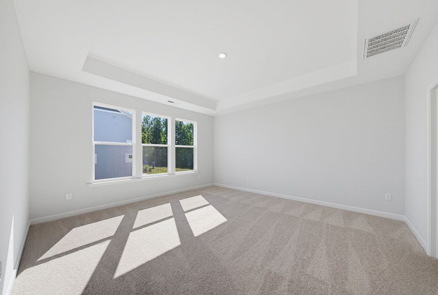 Spacious, unfurnished interior of a new home in Sweetbrier, Durham (Image 19).