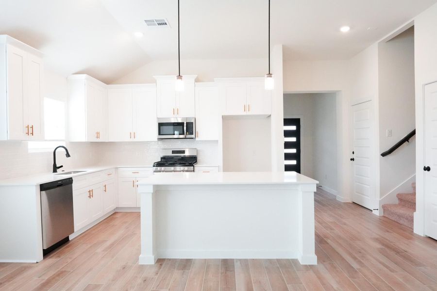 Furnished interior view inside a new home in Foxtail Palms, Manvel (Image 8).