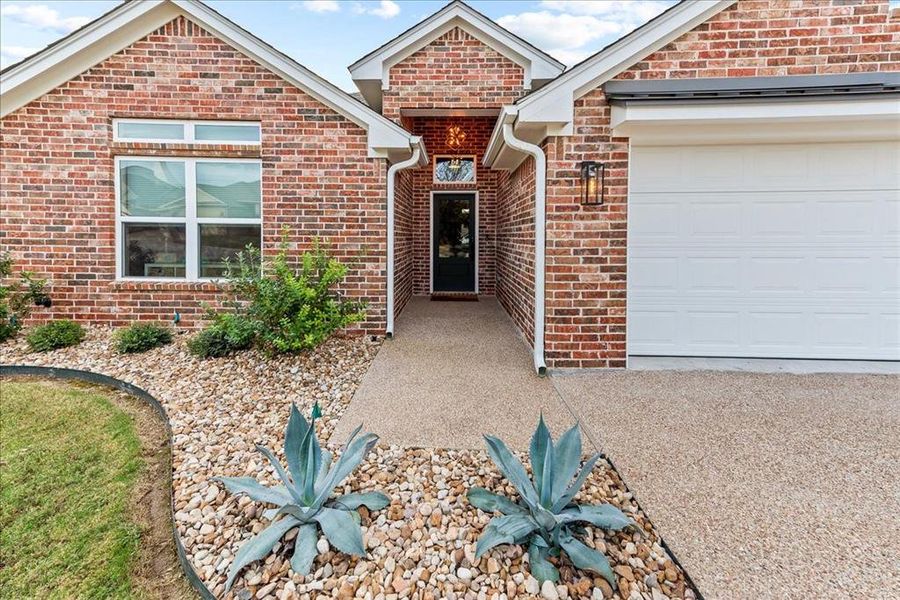 View of exterior entryway