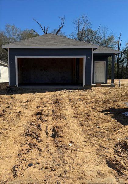 In-progress construction of a new home in Maple Heights, Porter, TX (Image 19).
