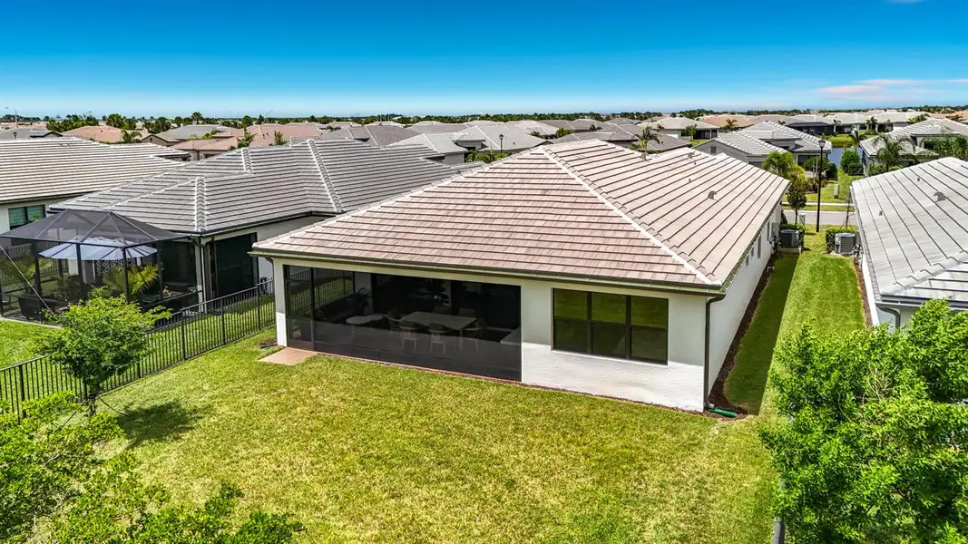 Aerial Back of House Photo