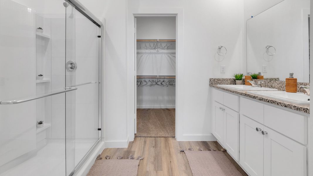 Representative furnished interior of a home built from the The Kendall by D.R. Horton in Terra Vista, Lubbock (Image 13). Representative furnished interior of a home built from the The Kendall by D.R. Horton in Terra Vista, Lubbock (Image 13).
