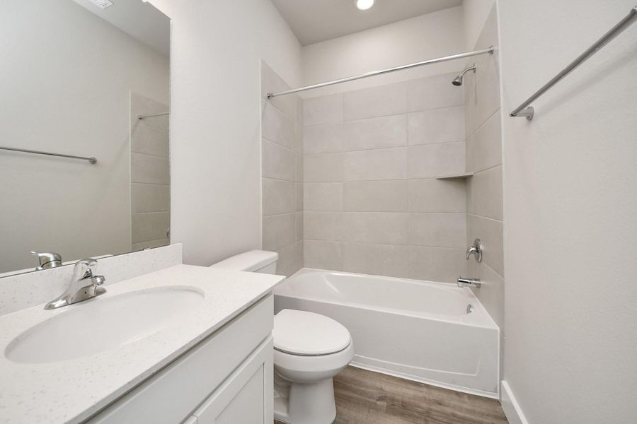 Furnished interior view inside a new home in Sorella: Signature Collection, Tomball (Image 6).