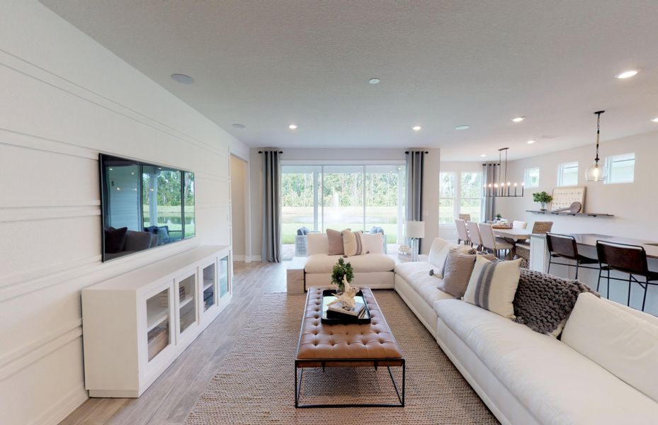 Representative furnished interior of a home built from the Stellar Grand by Del Webb in Del Webb at Viera, Melbourne (Image 12). Representative furnished interior of a home built from the Stellar Grand by Del Webb in Del Webb at Viera, Melbourne (Image 12).
