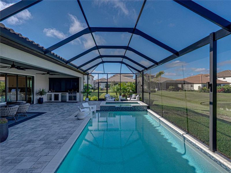 Exterior details and patio area of a home in Mirada, San Antonio (Image 31). Exterior details and patio area of a home in Mirada, San Antonio (Image 31).