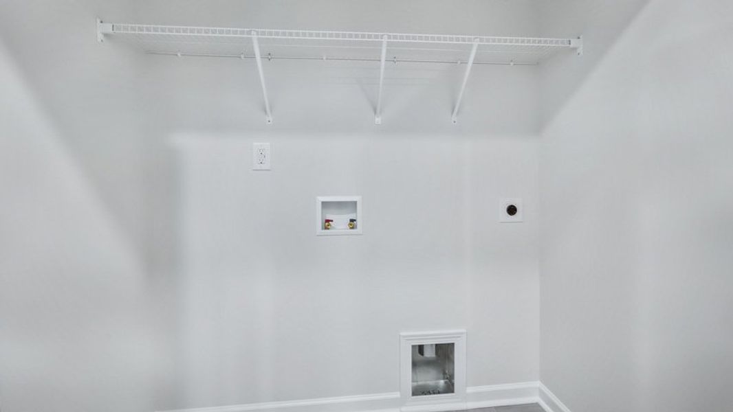 Spacious, unfurnished interior of a new home in The Estates at Edinborough, Gibsonville (Image 15).