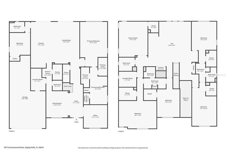 2D floor plan layout of this home in Shortgrass at Two Rivers, Zephyrhills, FL (Image 6). 2D floor plan layout of this home in Shortgrass at Two Rivers, Zephyrhills, FL (Image 6).