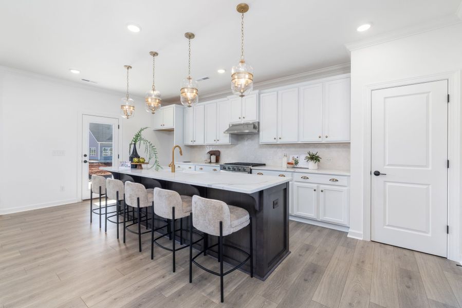 Furnished interior view inside a new home in Edgewater - Harbor Pointe, Lancaster (Image 2).