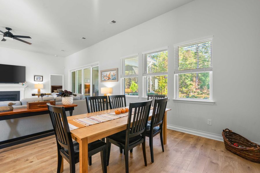 Furnished interior view inside a new home in French Quarter Creek, Huger (Image 45).