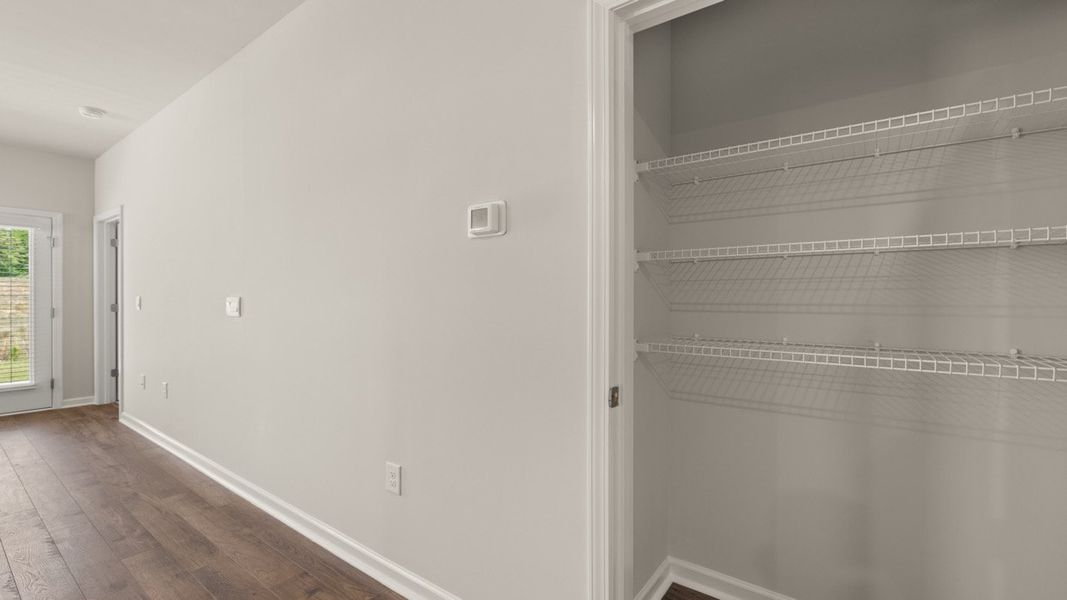 Spacious, unfurnished interior of a new home in Byrd Village, Graniteville (Image 10).