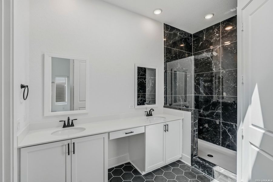 Furnished interior view inside a new home in Rose Hill, San Antonio (Image 8).