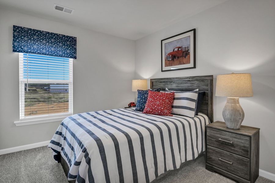 Representative furnished interior of a home built from the Jarrod by Veranda Homes in Trenton Place, Roebuck (Image 47).