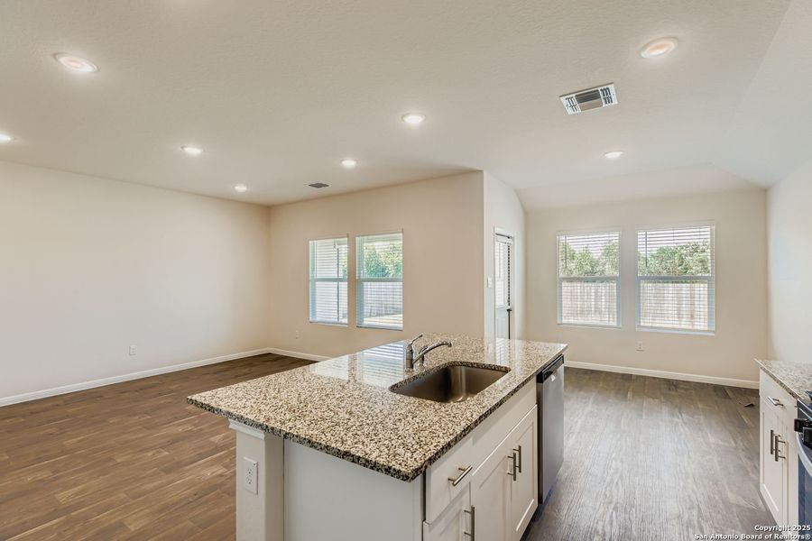 Furnished interior view inside a new home in , New Braunfels (Image 4). Furnished interior view inside a new home in , New Braunfels (Image 4).