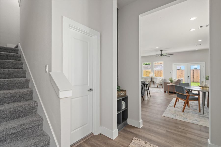 Furnished interior view inside a new home in , Houston (Image 14).