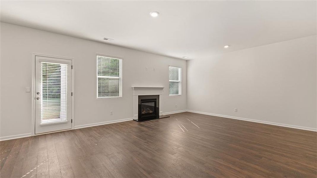 Spacious, unfurnished interior of a new home in Preserve at Dove Creek, Statham (Image 20). Spacious, unfurnished interior of a new home in Preserve at Dove Creek, Statham (Image 20).