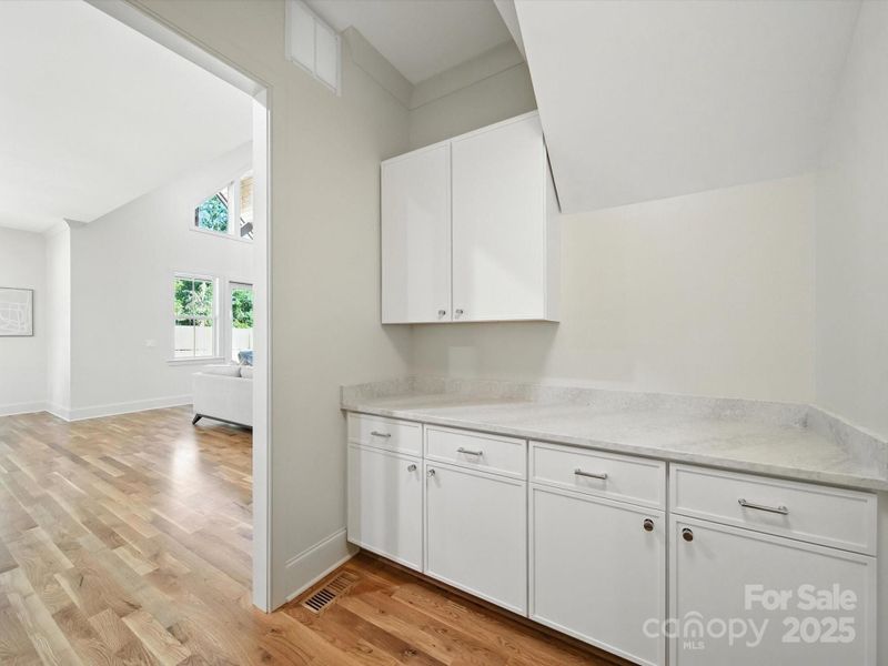Furnished interior view inside a new home in , Charlotte (Image 26).