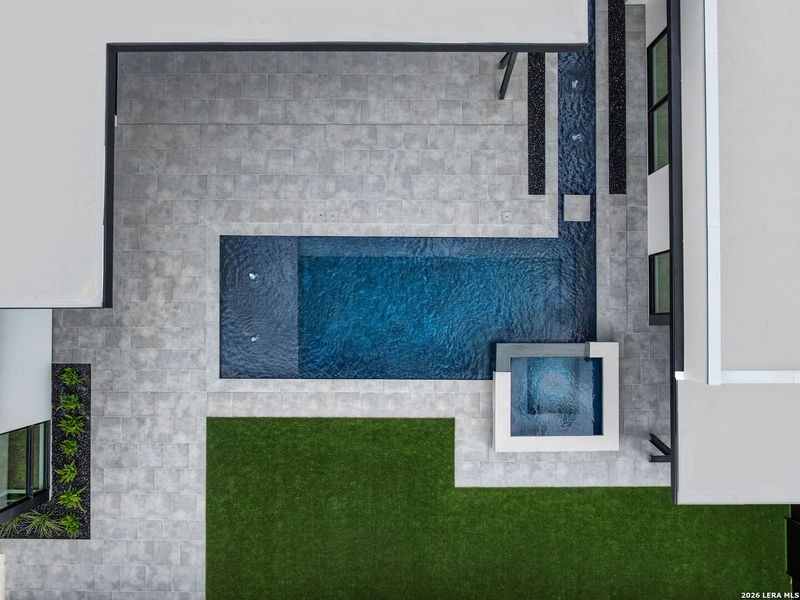 Exterior details and patio area of a home in , San Antonio (Image 40). Exterior details and patio area of a home in , San Antonio (Image 40).