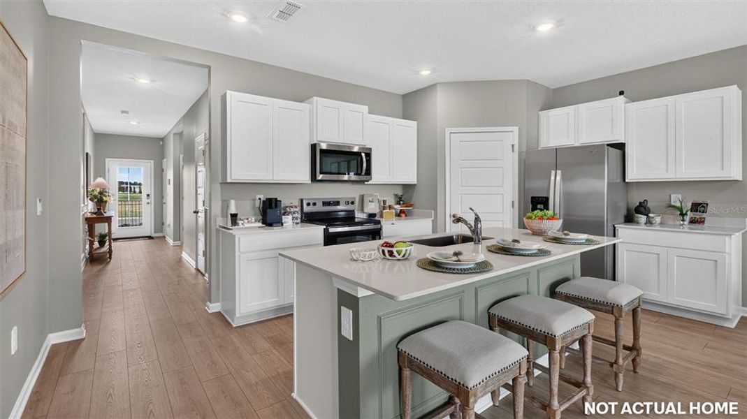 Furnished interior view inside a new home in , Palm Coast (Image 16). Furnished interior view inside a new home in , Palm Coast (Image 16).
