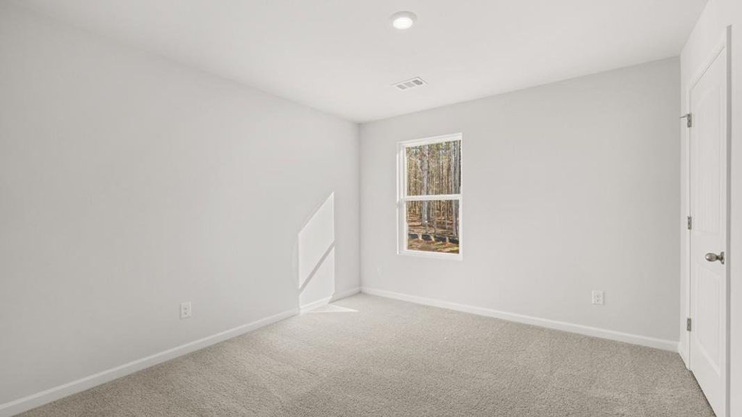 Spacious, unfurnished interior of a new home in Hamptons at Riverwood South, Dallas (Image 17).