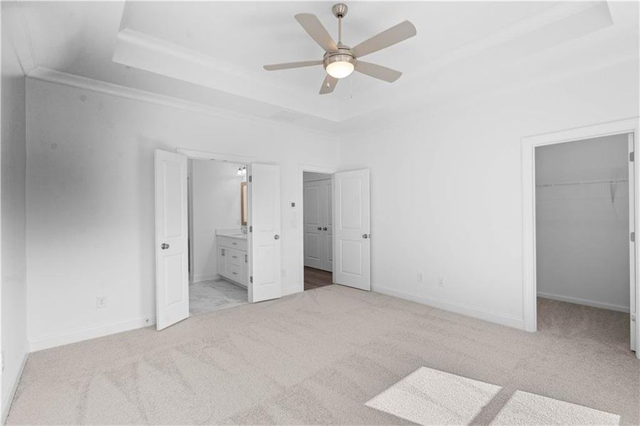 Spacious, unfurnished interior of a new home in Evanshire Townhomes, Duluth (Image 20).