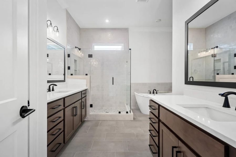 The Marshall C Primary Suite Bathroom