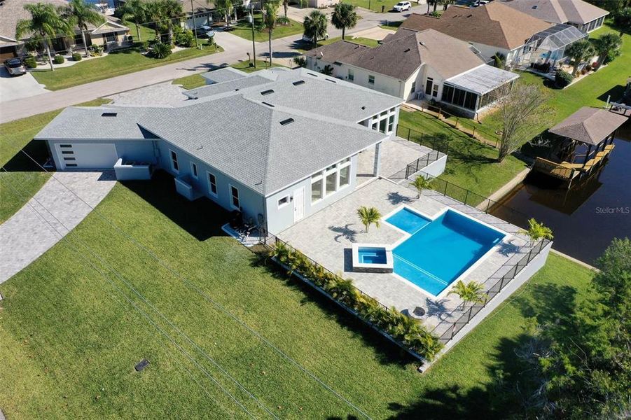 Exterior details and patio area of a home in , Palm Coast (Image 55). Exterior details and patio area of a home in , Palm Coast (Image 55).