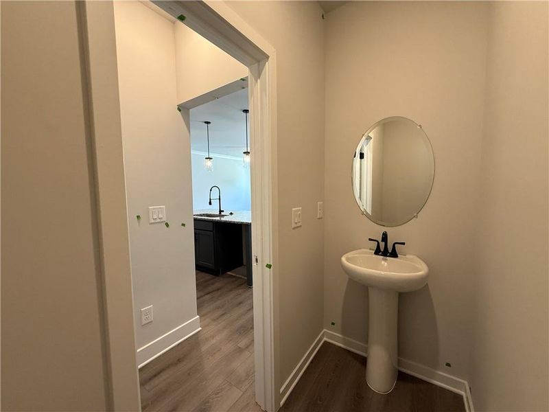 Furnished interior view inside a new home in The Towns at Auburn Station East, Auburn (Image 6).